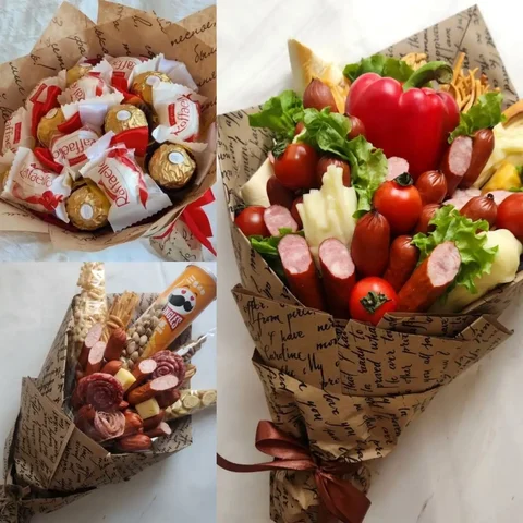 Съедобные букеты под заказ во Владивостоке - Мобильная связь в Владивосток