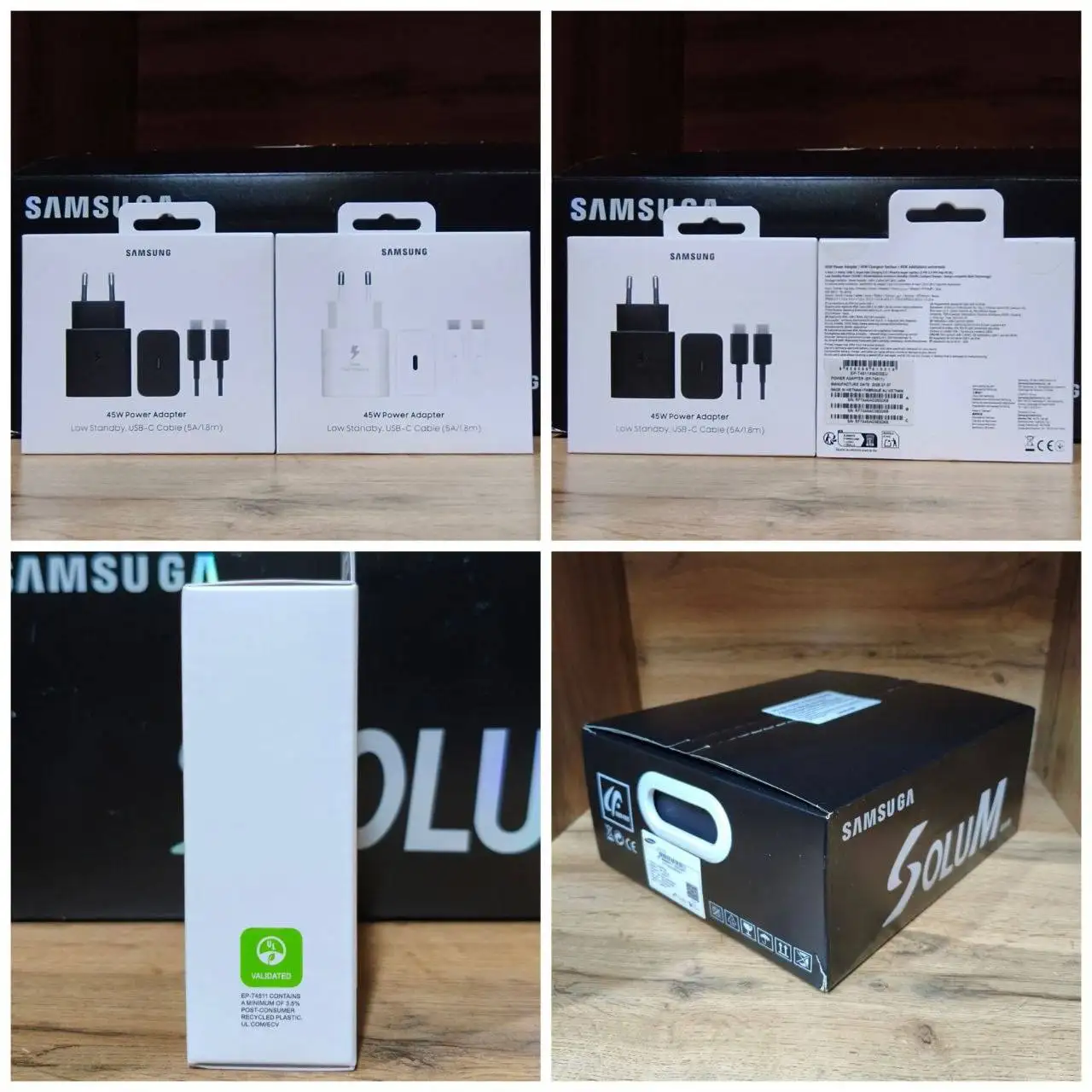 СЗУ Samsung 45W оригинал + кабель - Зарядные устройства (Электроника) в Владивосток