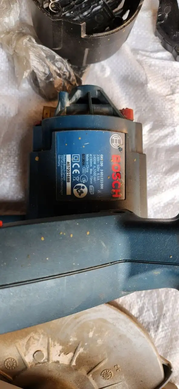 Дисковая пила Bosch GKS190 в разобранном состоянии - Инструменты (Электроника) в Владивоск
