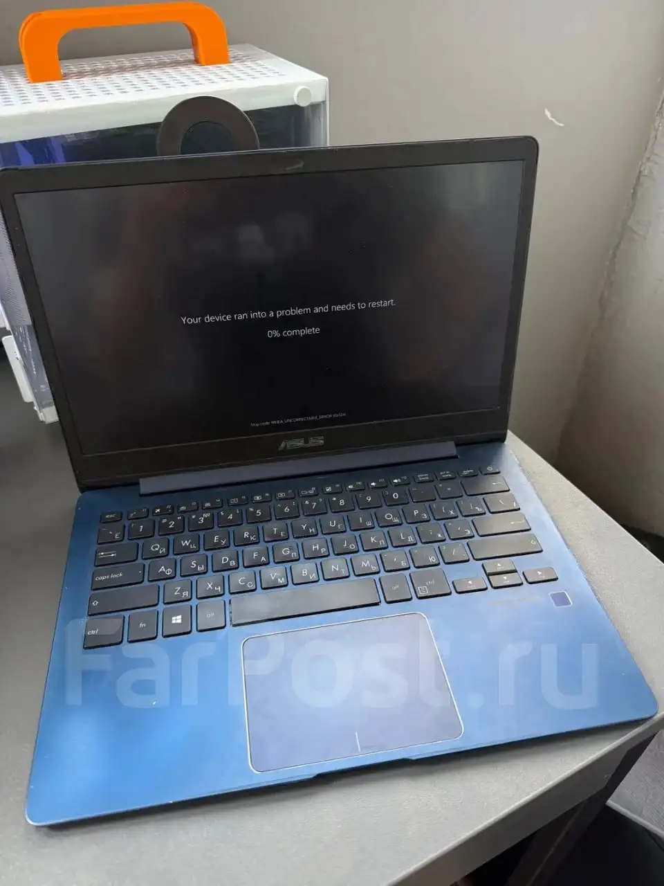 Продам ноутбук ASUS UX331UA с неисправностью - Ноутбуки (Электроника) в Владивосток