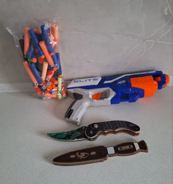 Бластер Nerf Elite с патронами - частное объявление в Владивосток