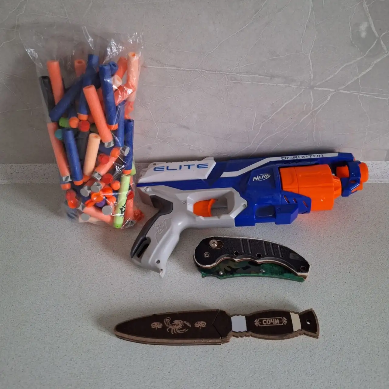 Бластер Nerf Elite с патронами - Барахолка в Владивосток