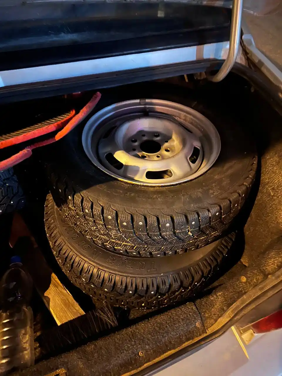 Комплект зимней резины с штампами r13, 4х98 - Авто в Волгоградская область