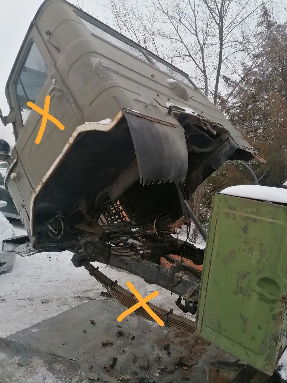 Рама кабина на ГАЗ 66 - Грузовые автомобили (Запчасти) в Волгоград