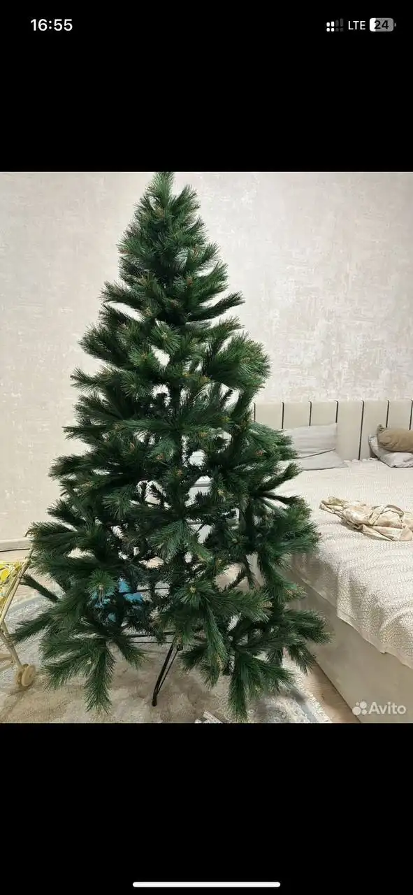 Продам елку 180см с игрушками