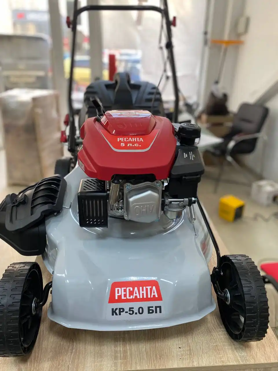 Бензиновая газонокосилка Ресанта КР-5.0 БТ 70/3/12 - Газонокосилки (Барахолка) в Ставрополь