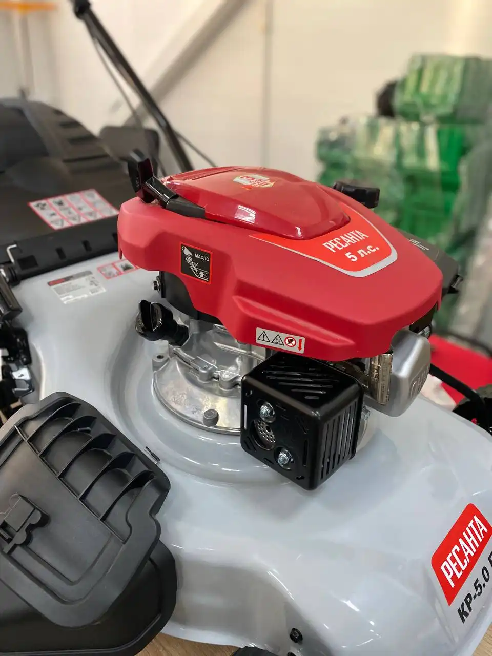 Бензиновая газонокосилка Ресанта КР-5.0 БТ 70/3/12 - Газонокосилки (Барахолка) в Ставрополь