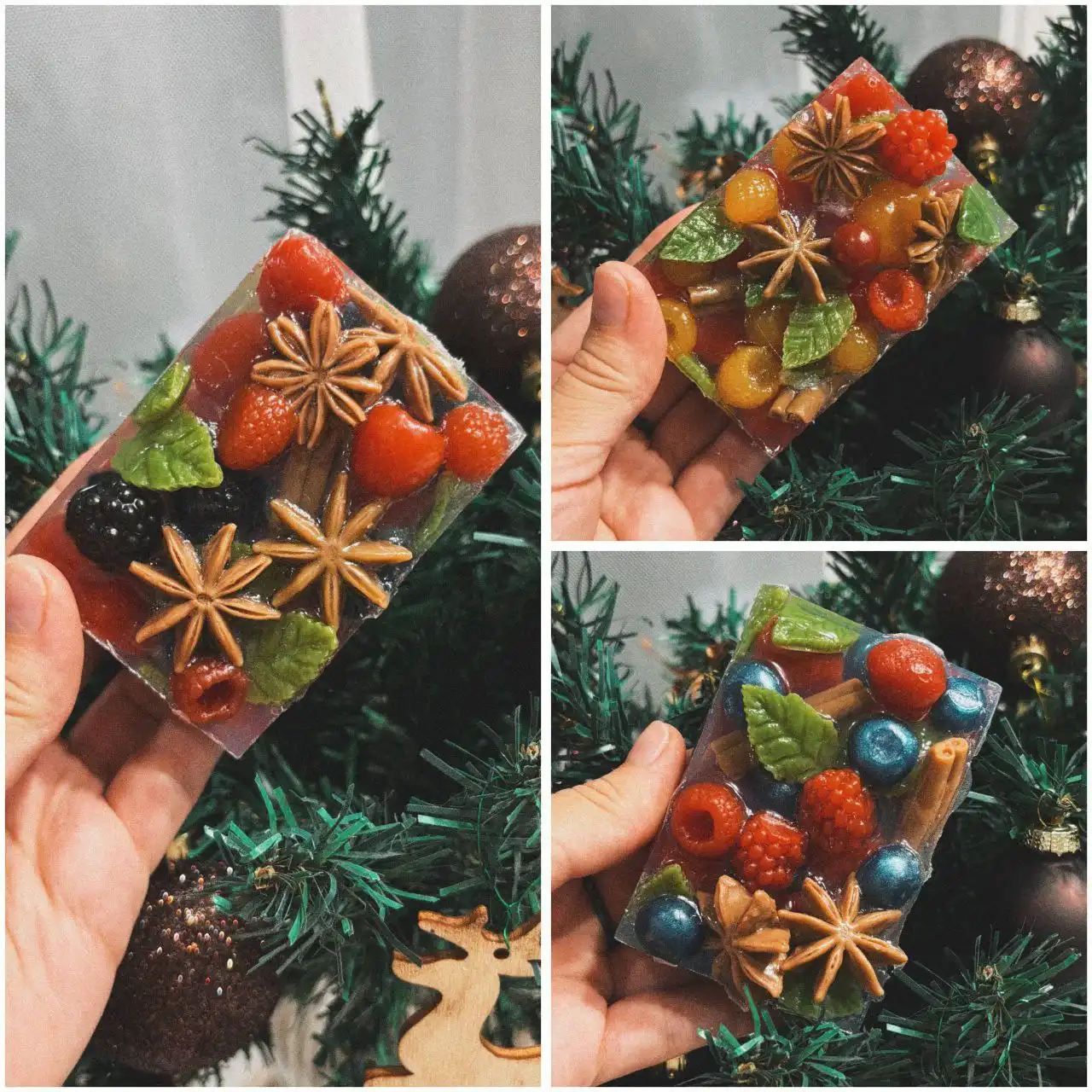 Мыло ручной работы на Новый год