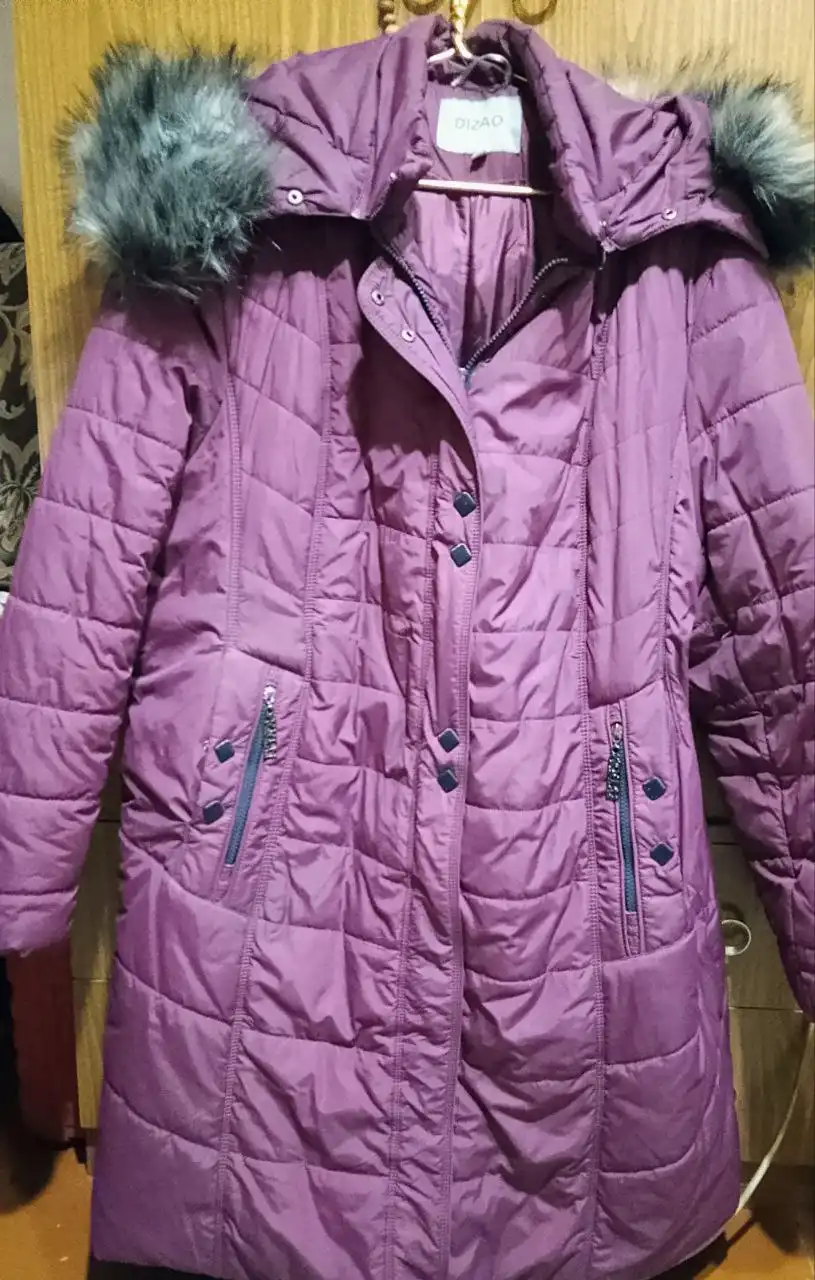 Зимнее пальто размер 66-68