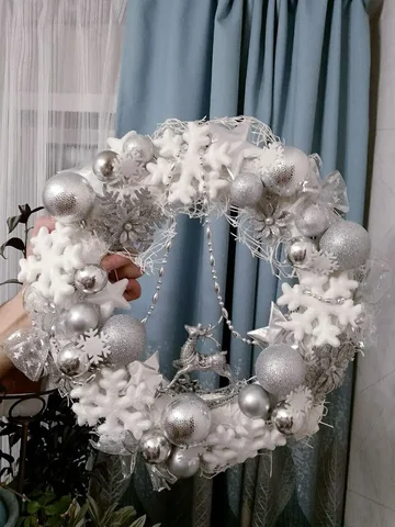 Новогодний венок диаметром 42 см - Для дома и дачи в Шелехов