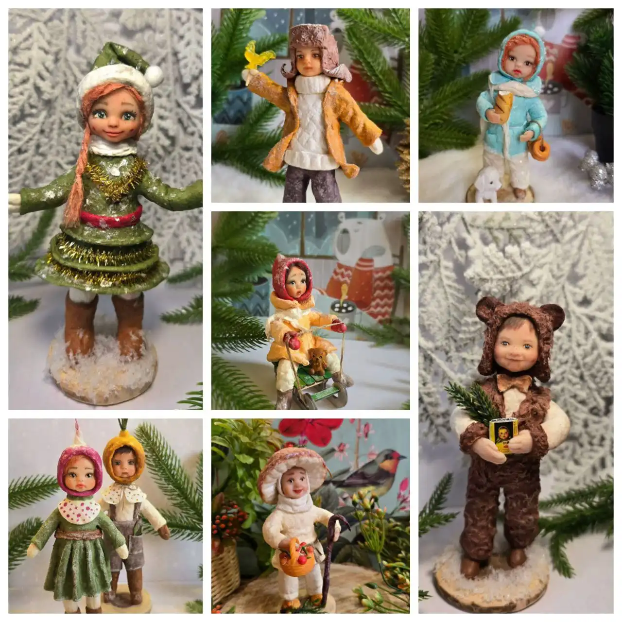 Волшебные ватные игрушки из детства