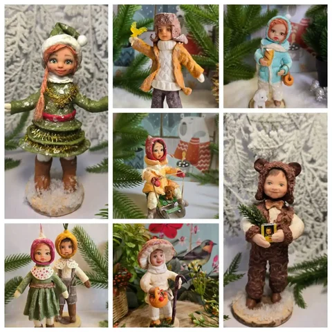 Волшебные ватные игрушки из детства - Хобби и отдых в Шелехов