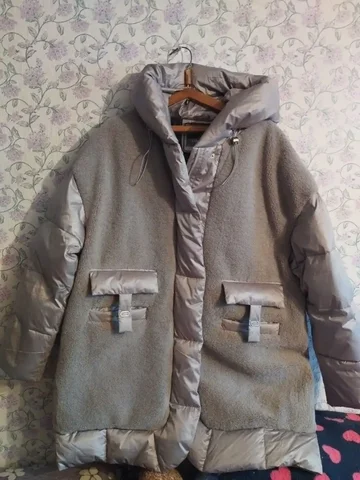 Продам демисезонный пуховик размер 62-64 - Украшения в Шелехов