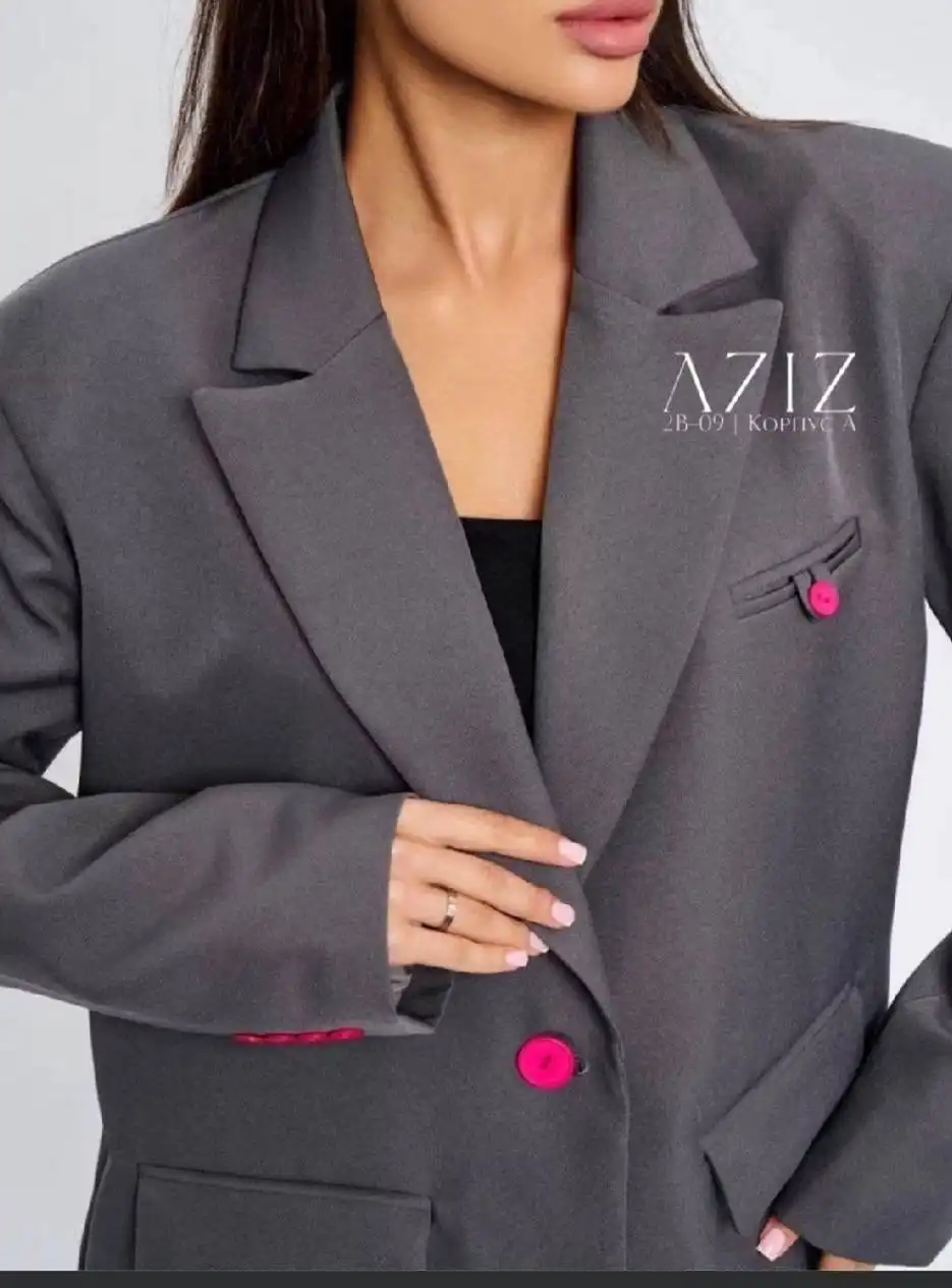 Стильный пиджак оверсайз размер 48-50