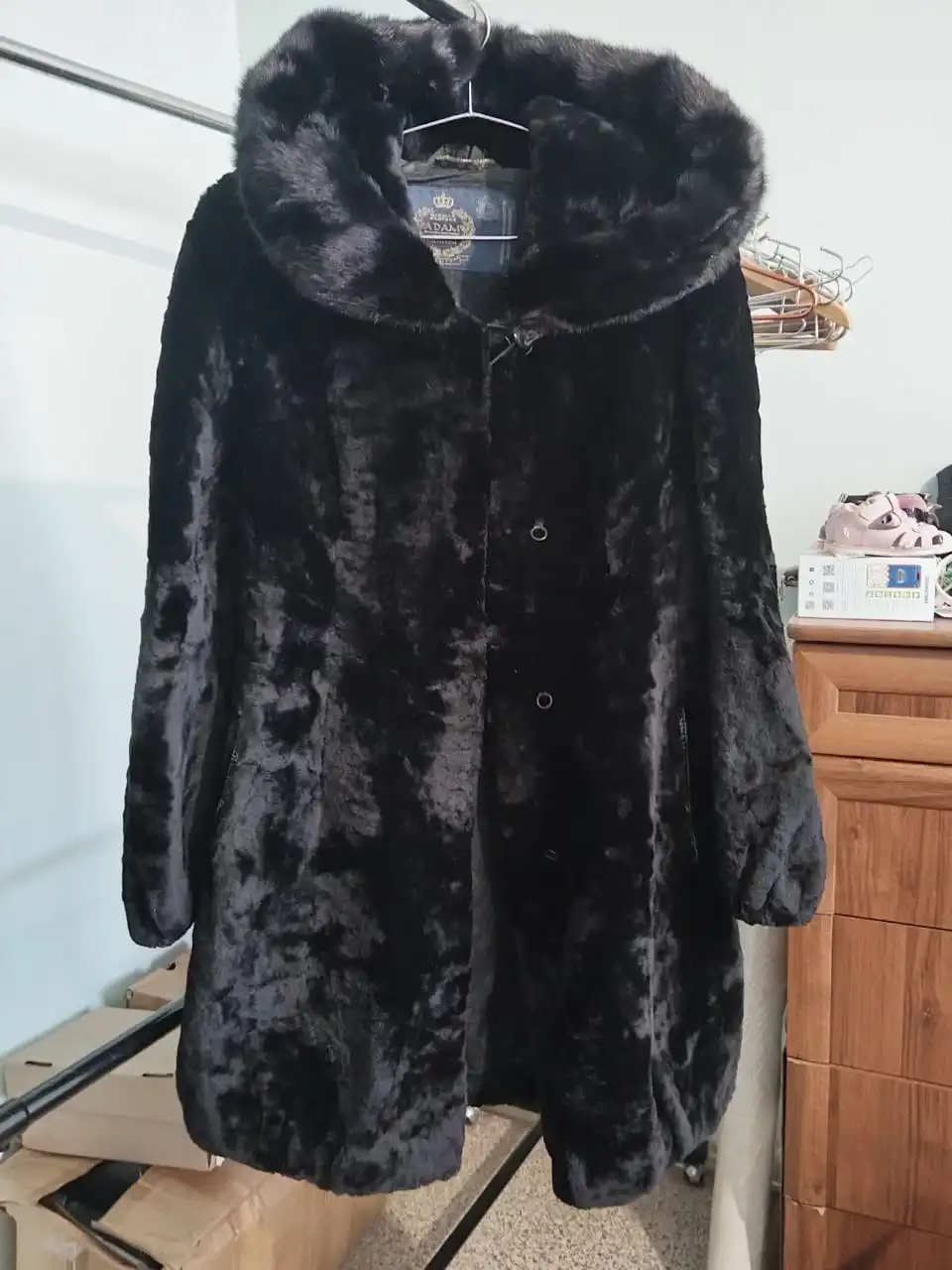 Продам шубу (мутон) б/у размер 48-50 - Верхняя одежда (Одежда) в Шелехов