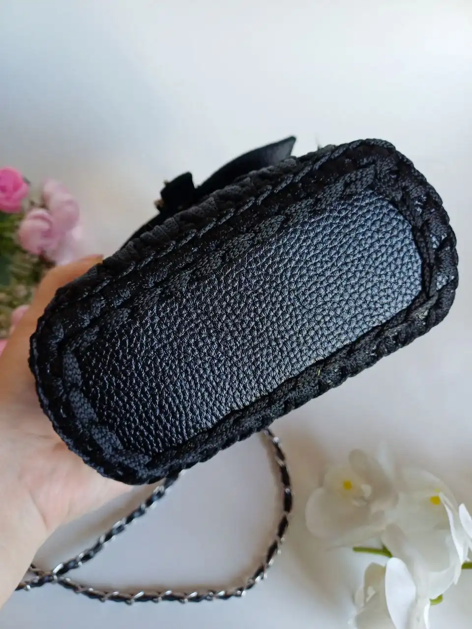 Классическая мини сумочка из натуральной кожи - Аксессуары (Одежда) в Шелехов