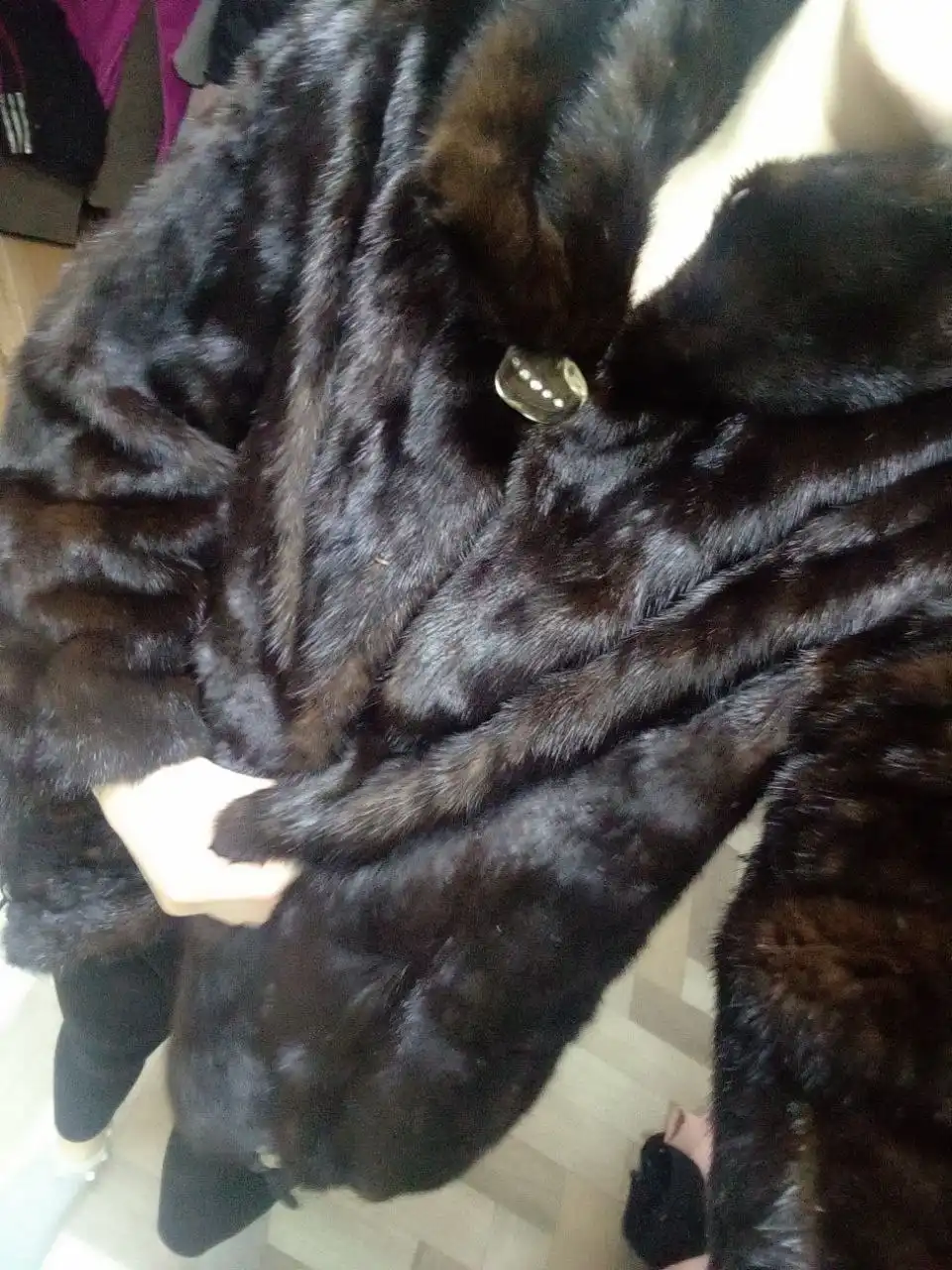 Продам шубу норковую 42 размер - Верхняя одежда (Одежда) в Шелехов