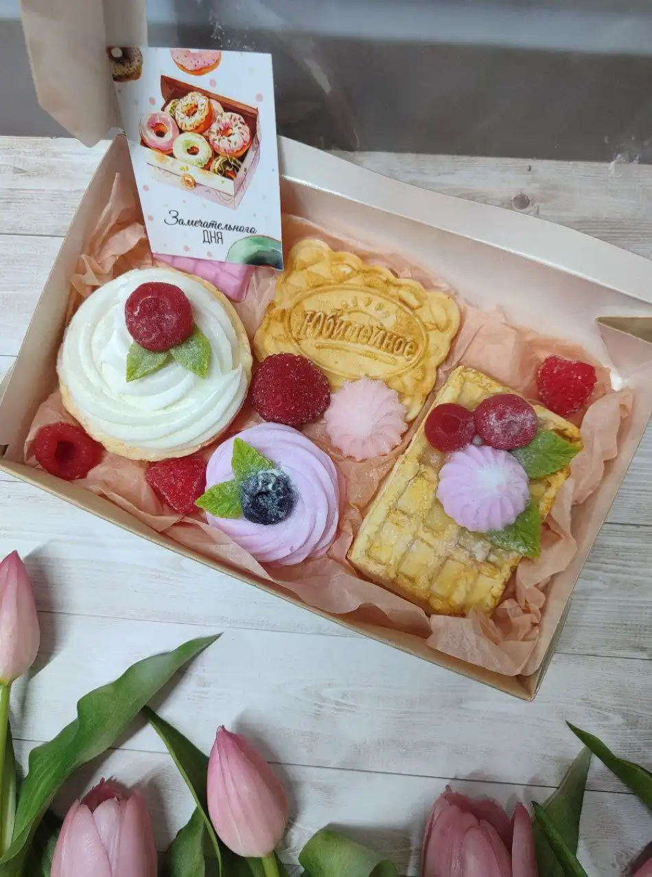 Набор мыла Кондитерские сладости - Мыловарение (Хобби и отдых) в Шелехов