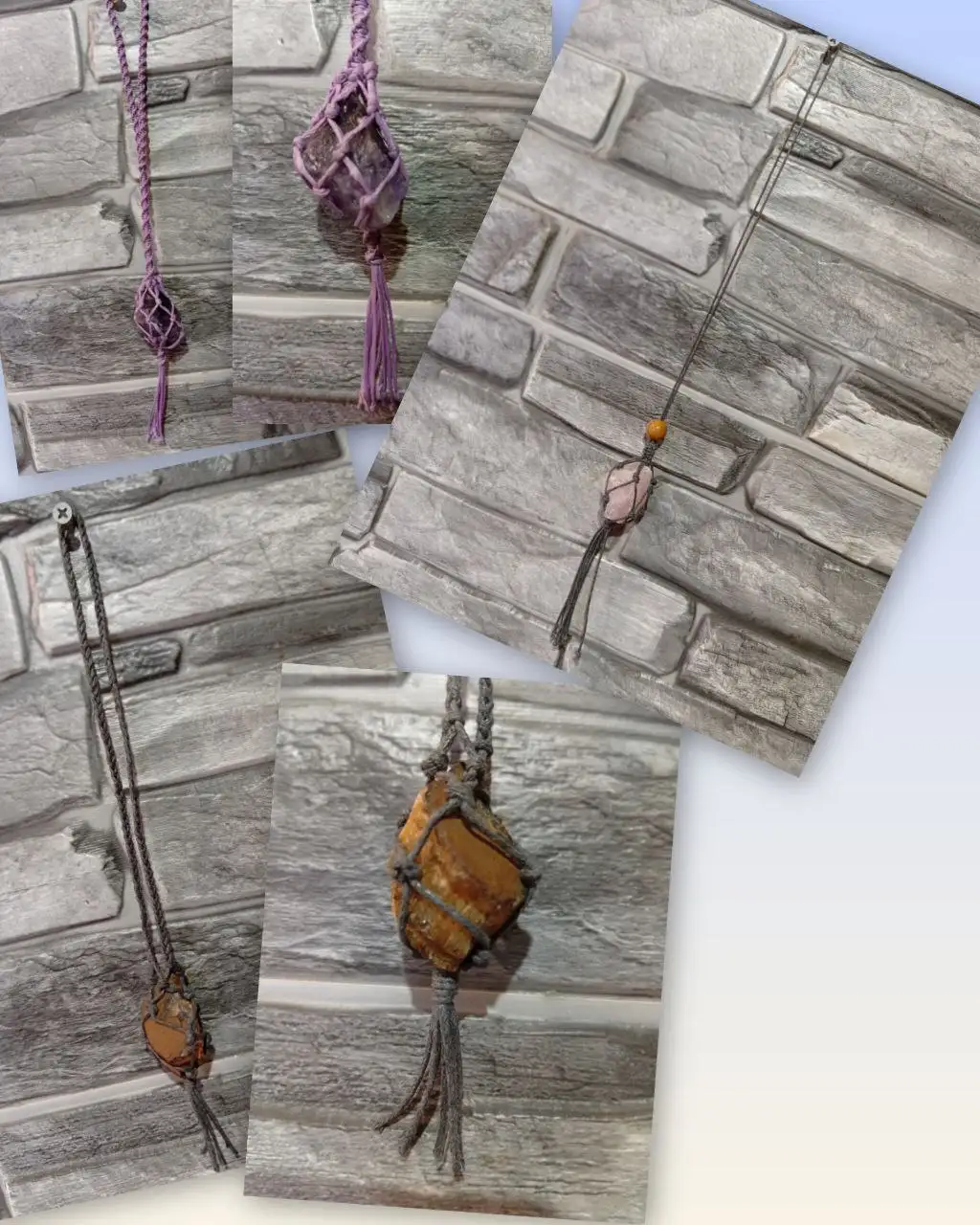 Подвески в авто на зеркало с натуральными камнями - Аксессуары (Авто) в Шелехов