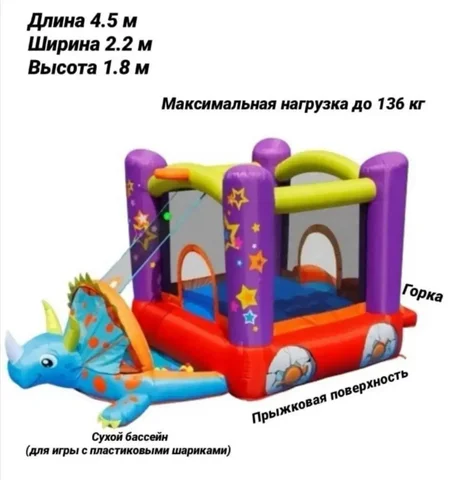 Продам батут для коммерческого и домашнего использования - частное объявление в Большой Луг