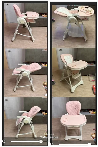 Продам стульчик трансформер для кормления Baby Tilly Tiny rose розовый - Товары для детей в Шелехов