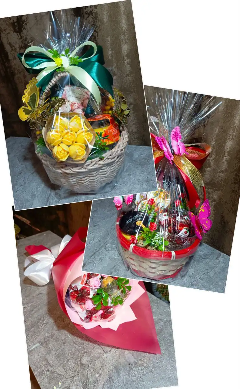 Продажа букетов из конфет и подарков к 8 марта - Хобби и отдых в Шелехов