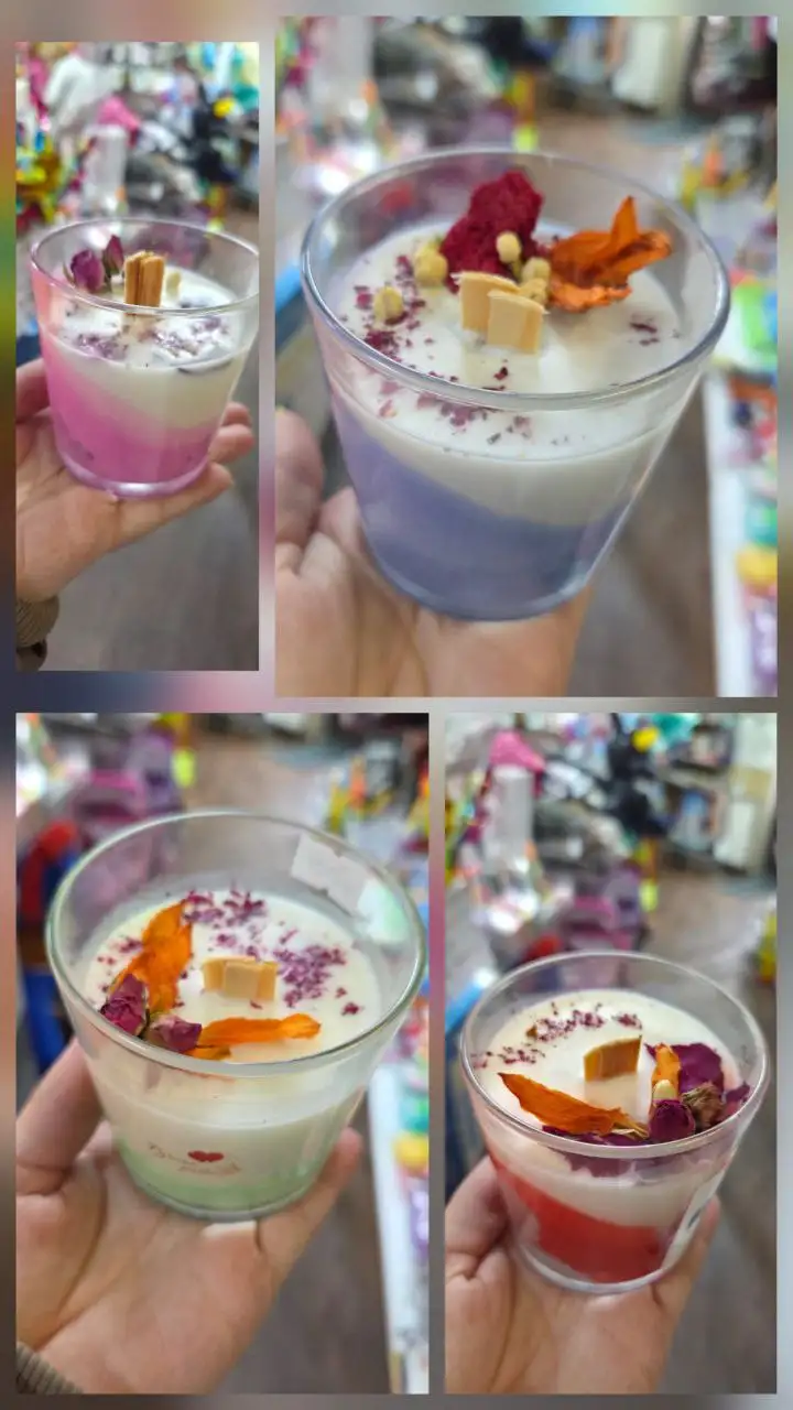 Контейнерная свеча в стакане с ароматом пиона, нероли и ванили - Печи и отопление в Шелехов