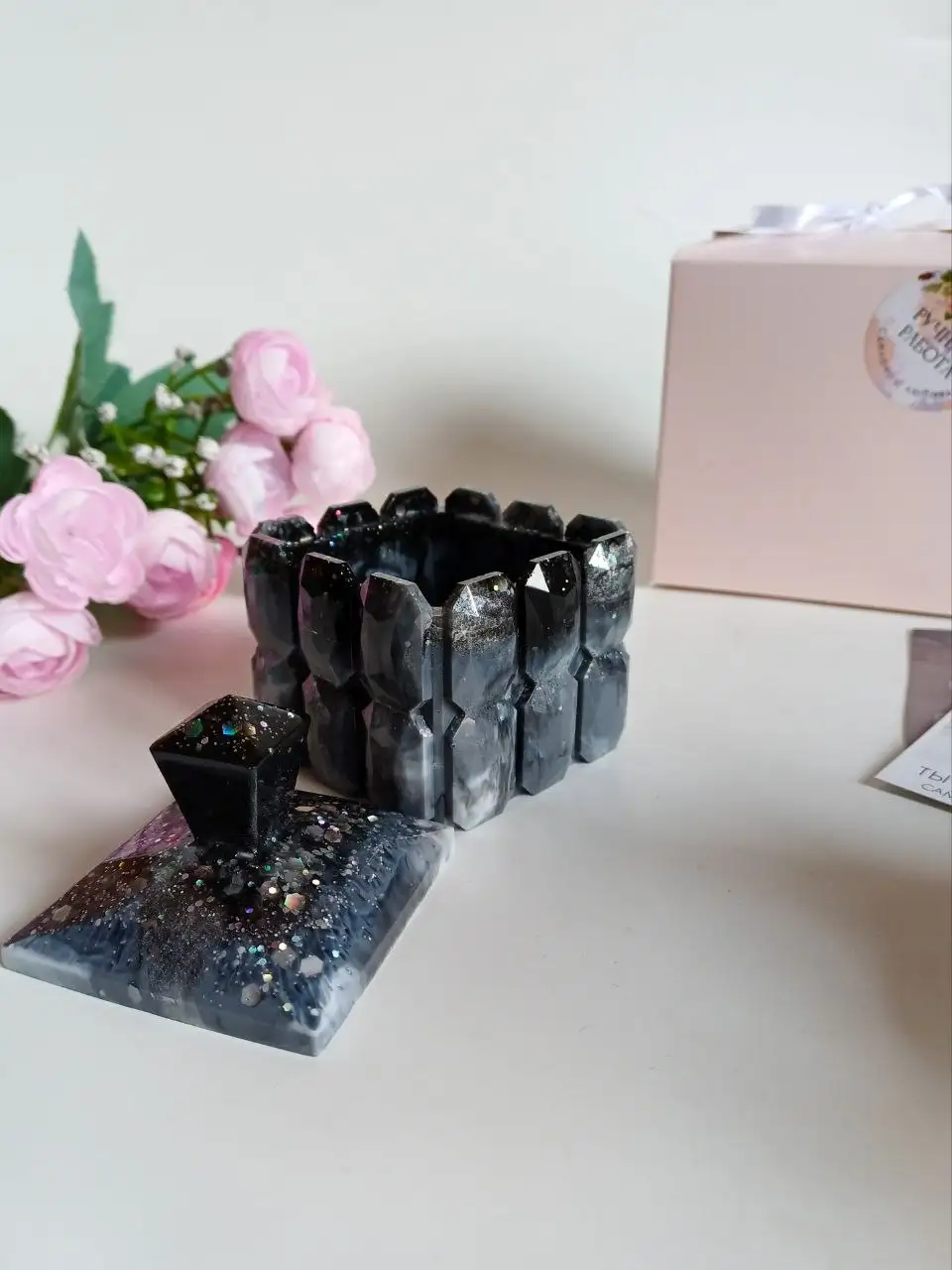 Шкатулка из эпоксидной смолы для украшений - Рукоделие (Хобби и отдых) в Шелехов