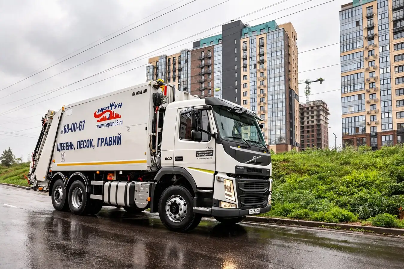 Реклама на мусоровозах - Реклама (Услуги) в Шелехов