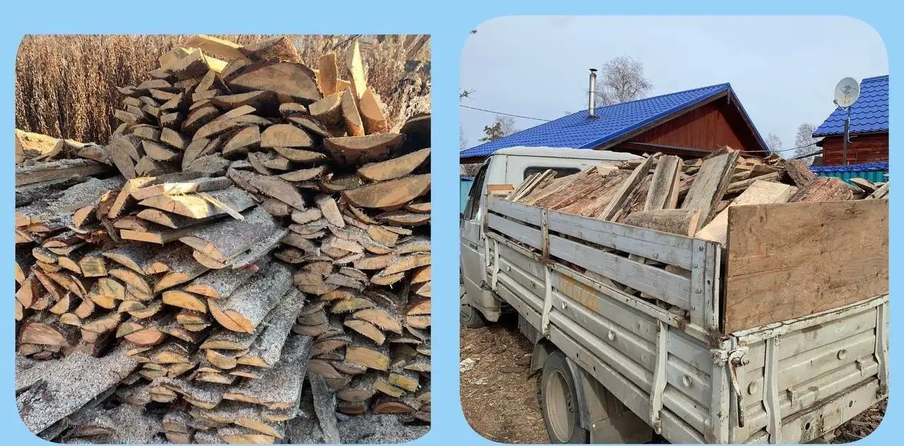 Пиленый горбыль для топки печей и каминов - Дрова и топливо (Товары для дома и дачи) в Баклаши