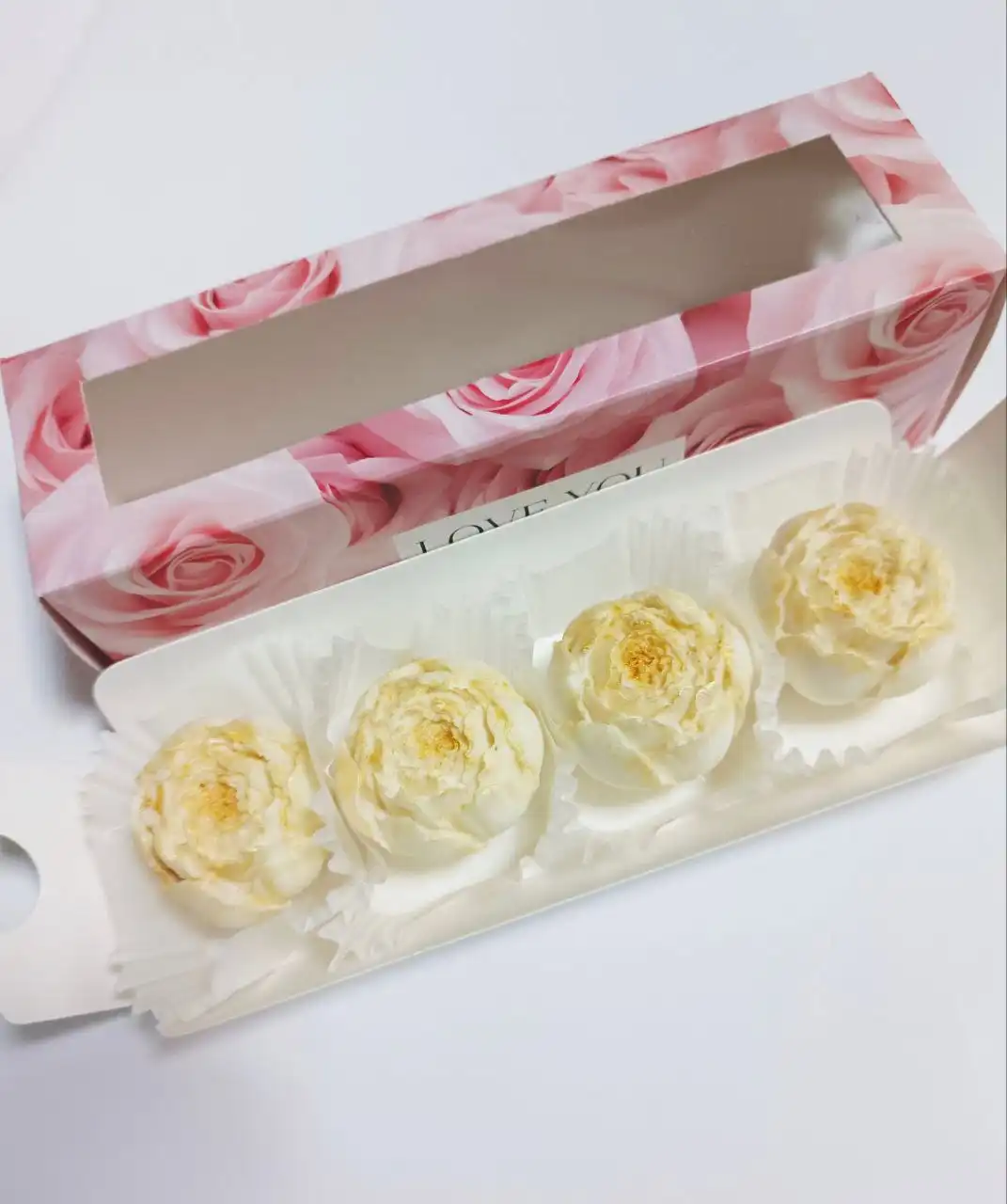 Шоколадный набор 4 пиона