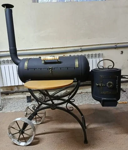 Продажа мангала передвижного 2в1 - Для дома и дачи в Чебоксары
