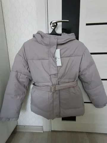 Куртка демисезонная светло-серая размер М - Одежда в Чебоксары