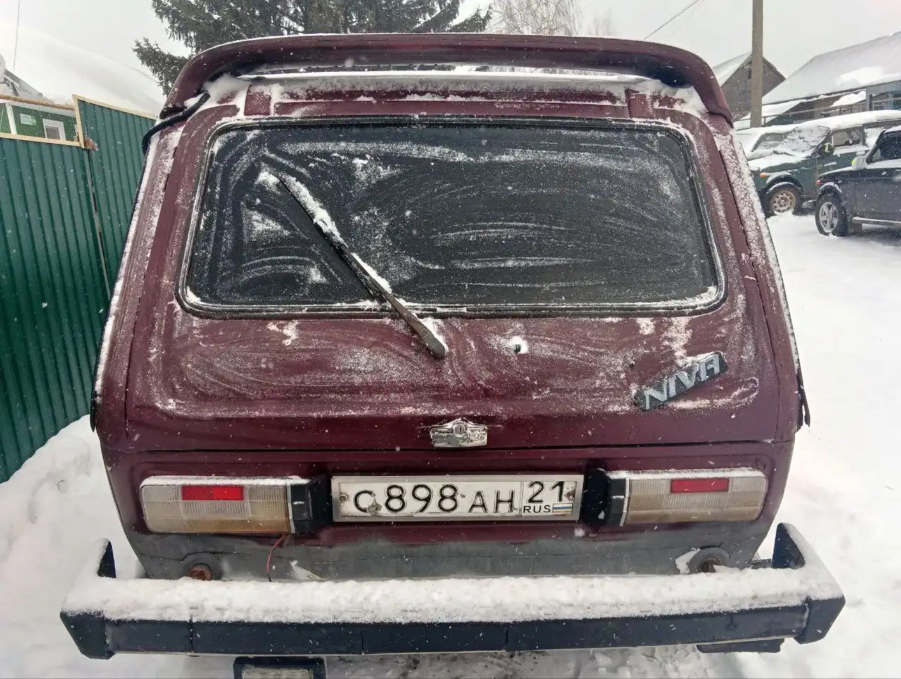 Нива 2121 в разбор с документами