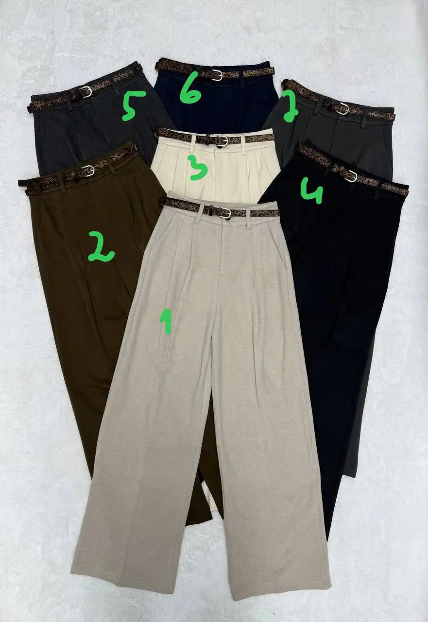 Брюки из драпа графит размер L