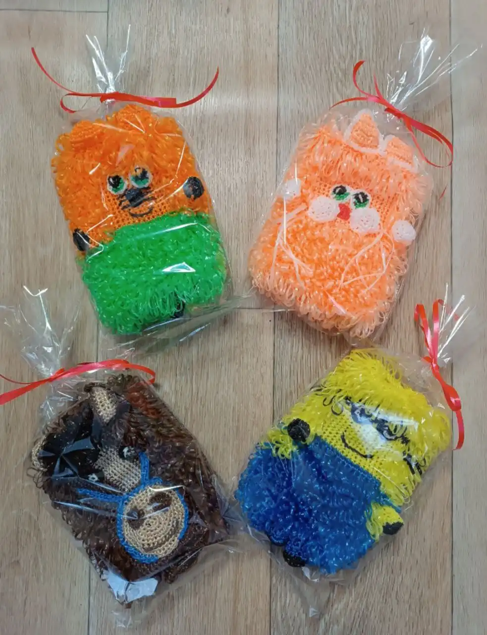 Мочалки для подарка