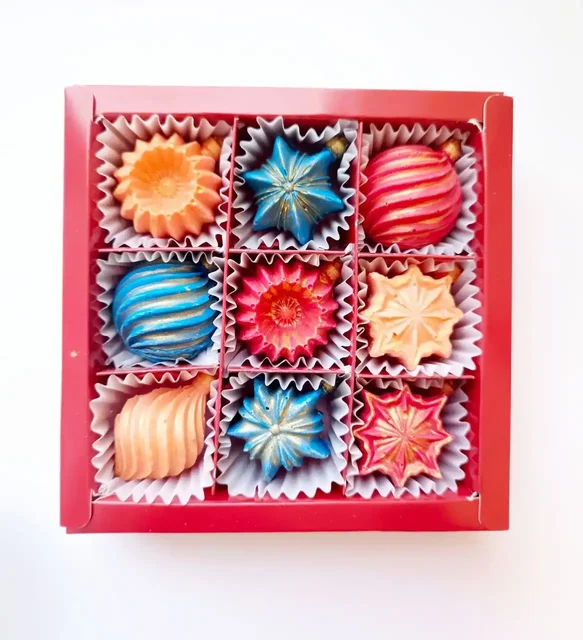 Набор конфет из белого премиум-шоколада в праздничной коробке - Разное в Чебоксары