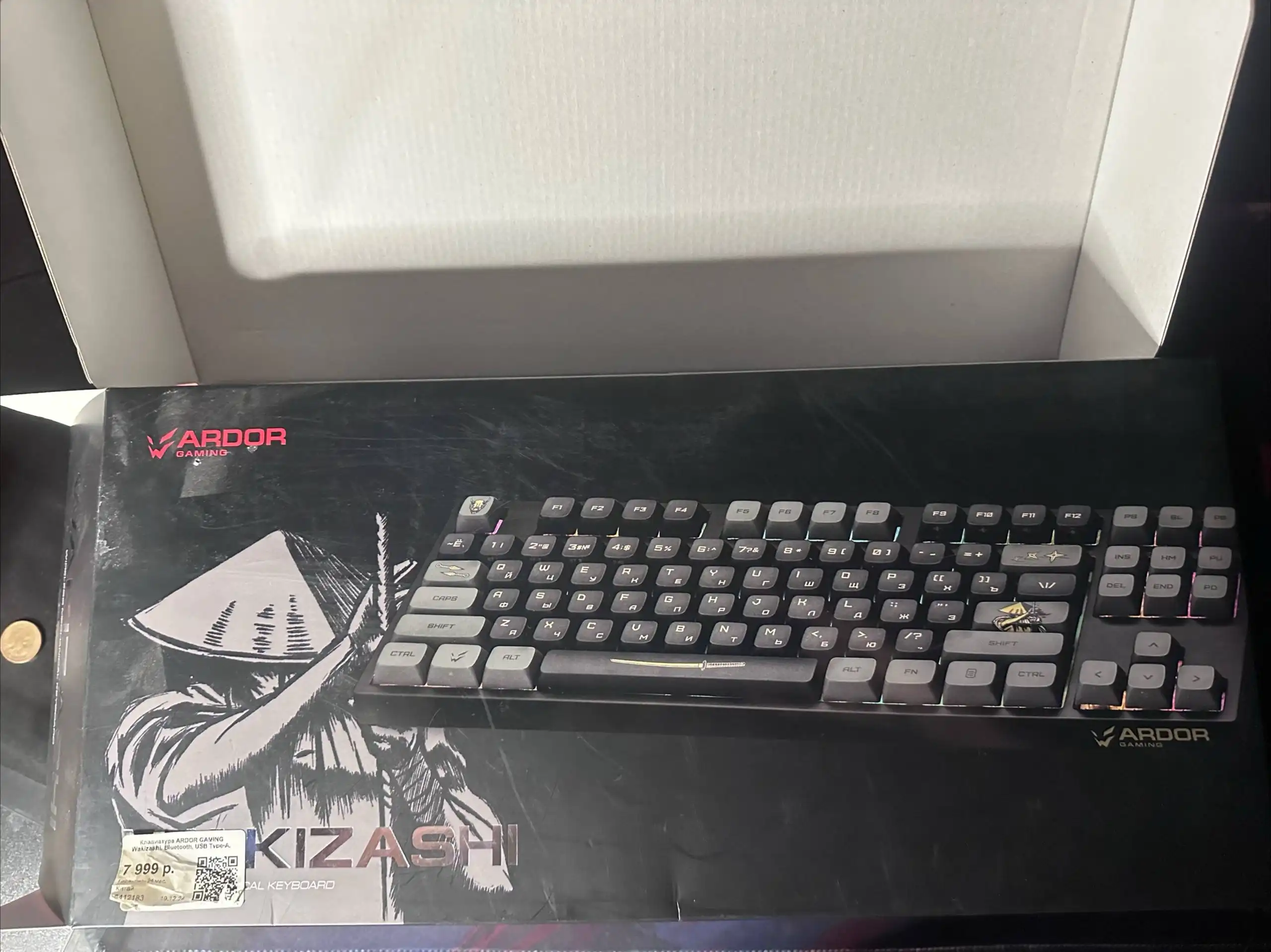 Продам клавиатуру Ardor gaming Wakizashi - Клавиатуры (Электроника) в Владивосток