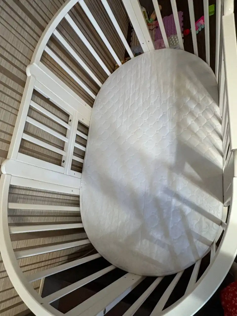 Детская кроватка-трансформер с матрасами - Детская мебель (Товары для детей) в Владивосток