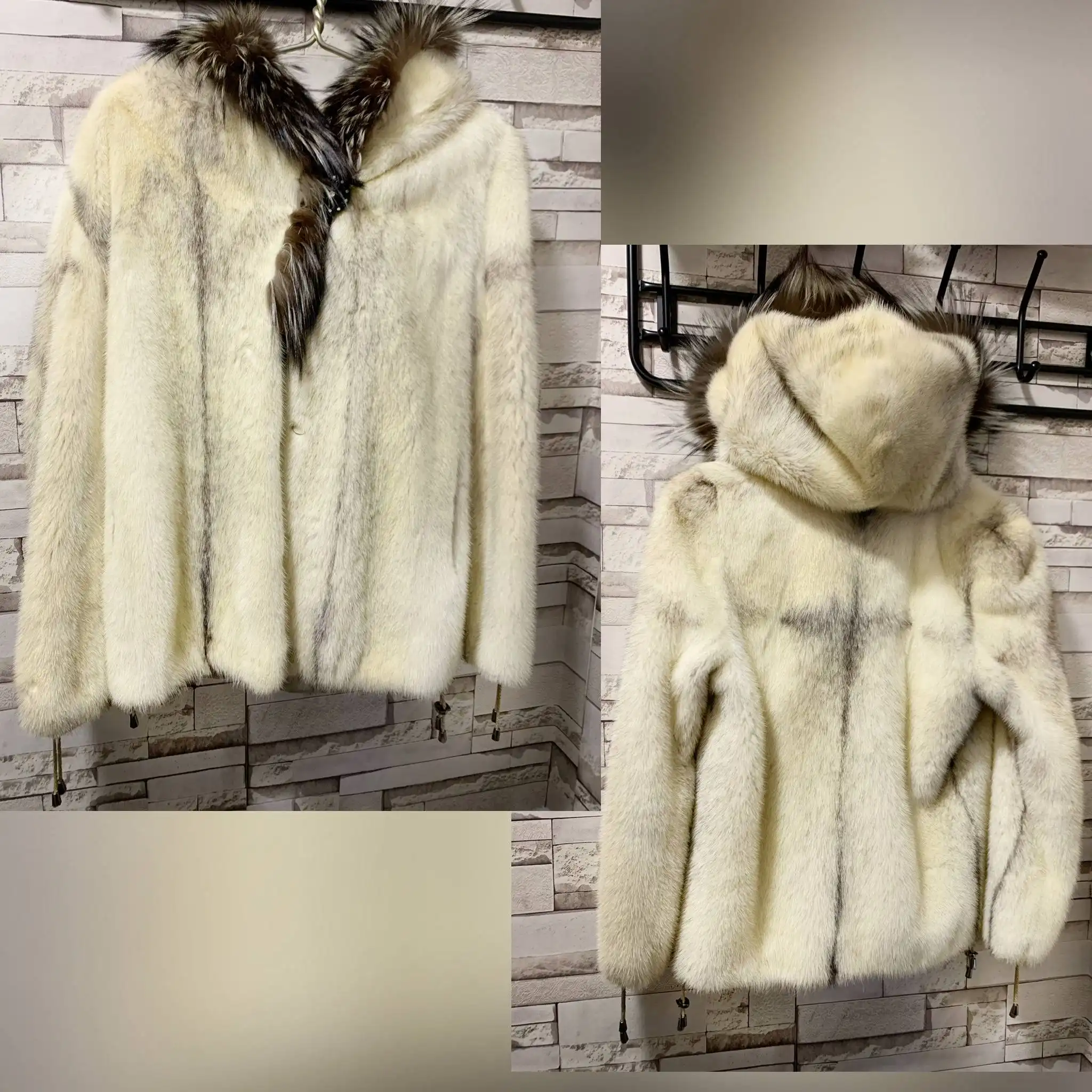 Норковая и искусственная шуба размер 44 - Верхняя одежда (Одежда) в Владивосток