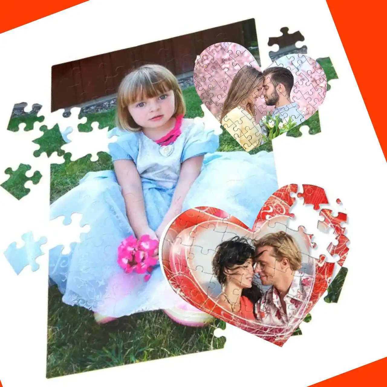 Пазл-фотография ко Дню всех влюбленных - Пазлы и головоломки (Хобби и отдых) в Владивосток
