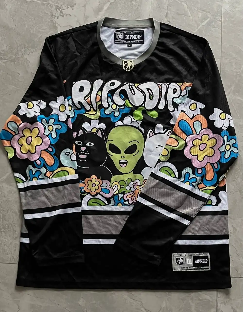Джерси Ripndip FLOWER CHILD HOCKEY JERSEY размер L - Спортивная одежда (Одежда) в Владивосток