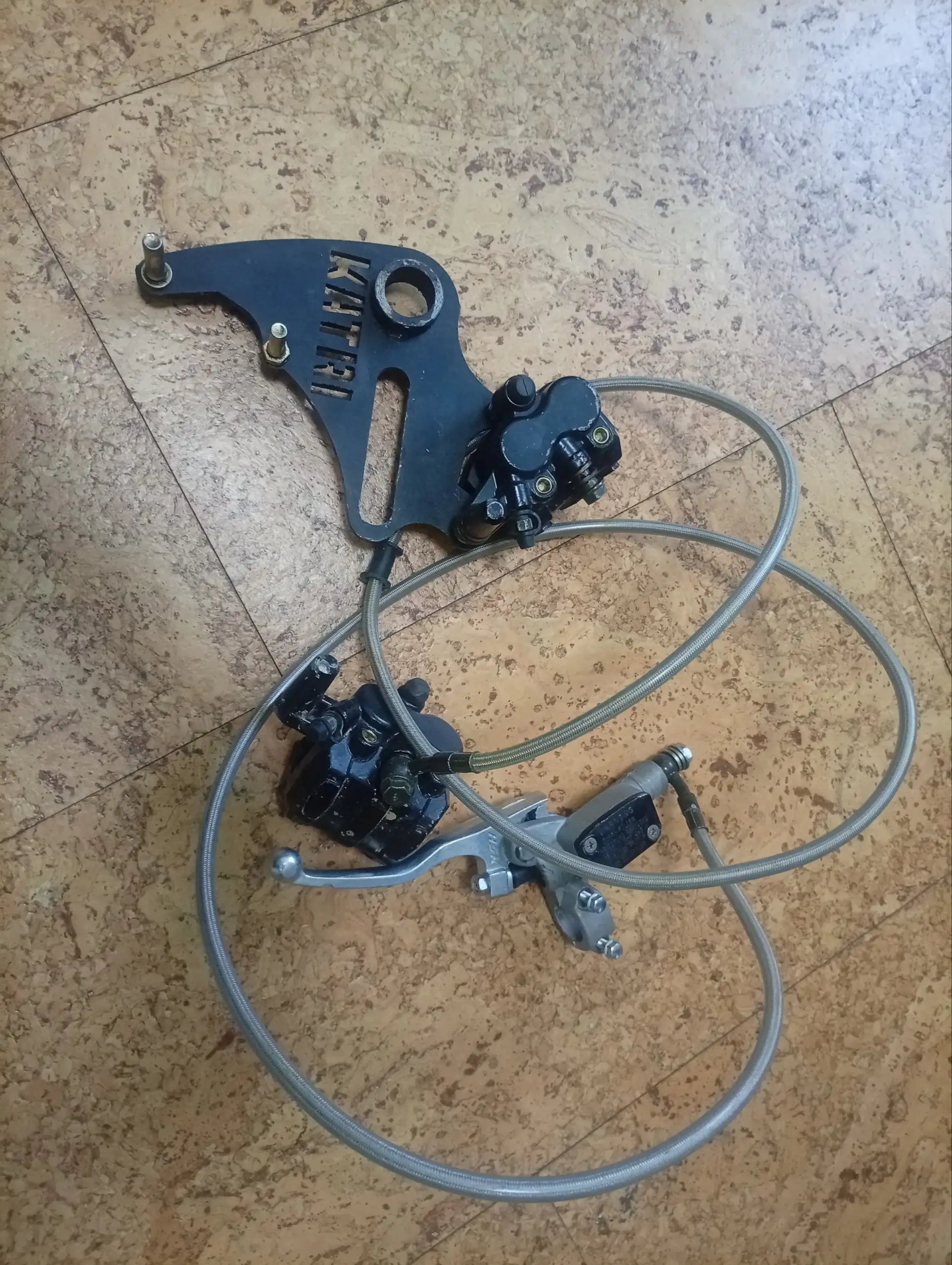 Задний дублирующий тормоз на мотоцикл - Мотоциклетные запчасти (Запчасти) в Владивосток