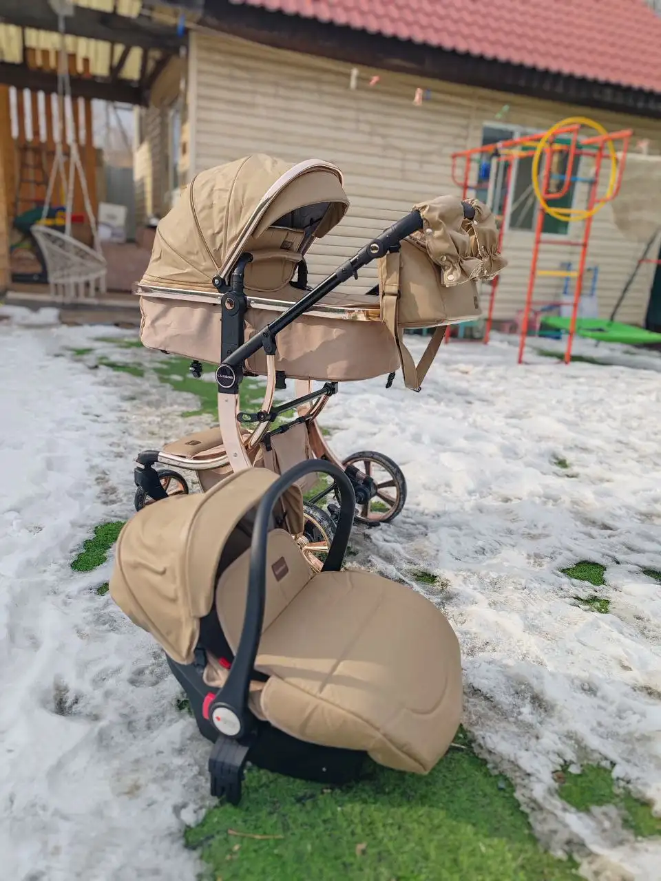 Продам коляску Luxmom 608 трансформер 3в1 - Коляски (Товары для детей) в Хорол