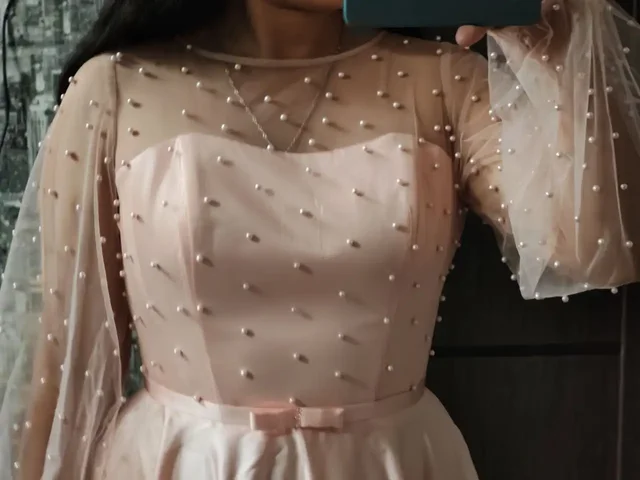 Нежное розовое платье на выпускной или праздник - Вечерние платья в Владивосток