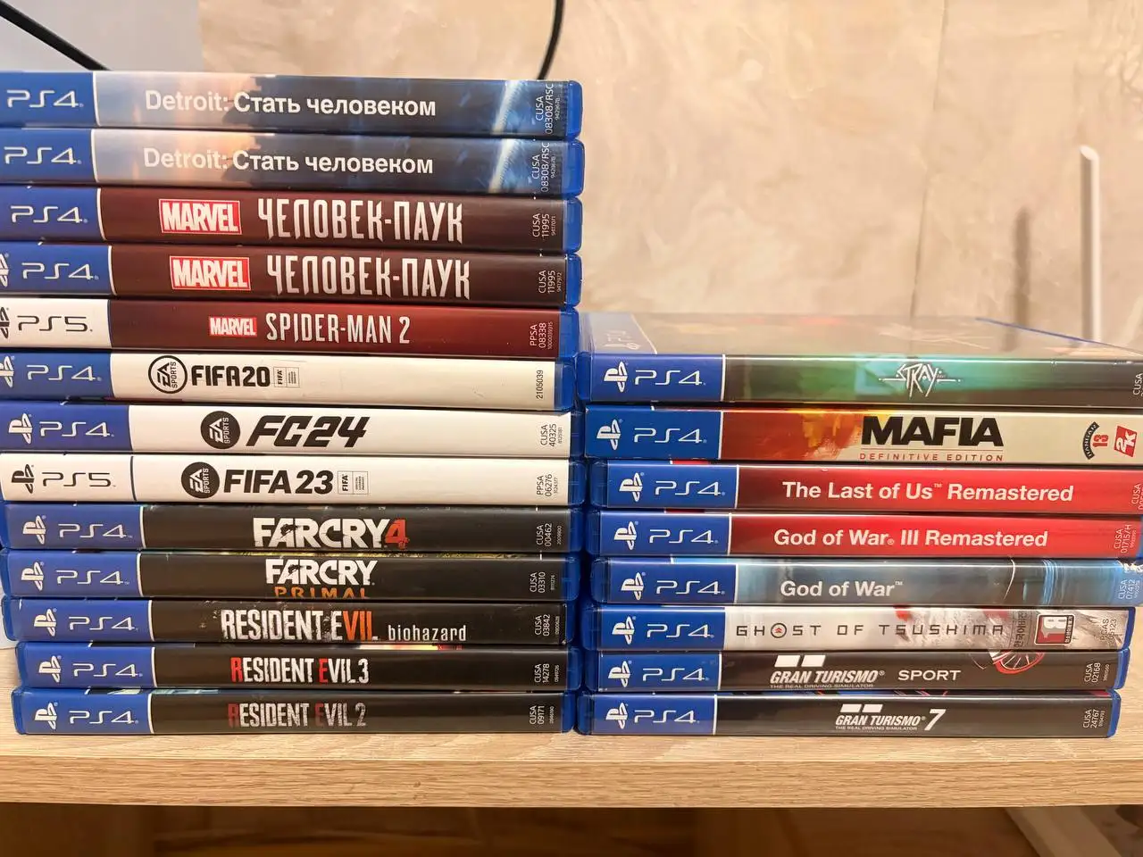 Продам игровые диски PS4 и PS5 - Игры и консоли (Электроника) в Владивосток