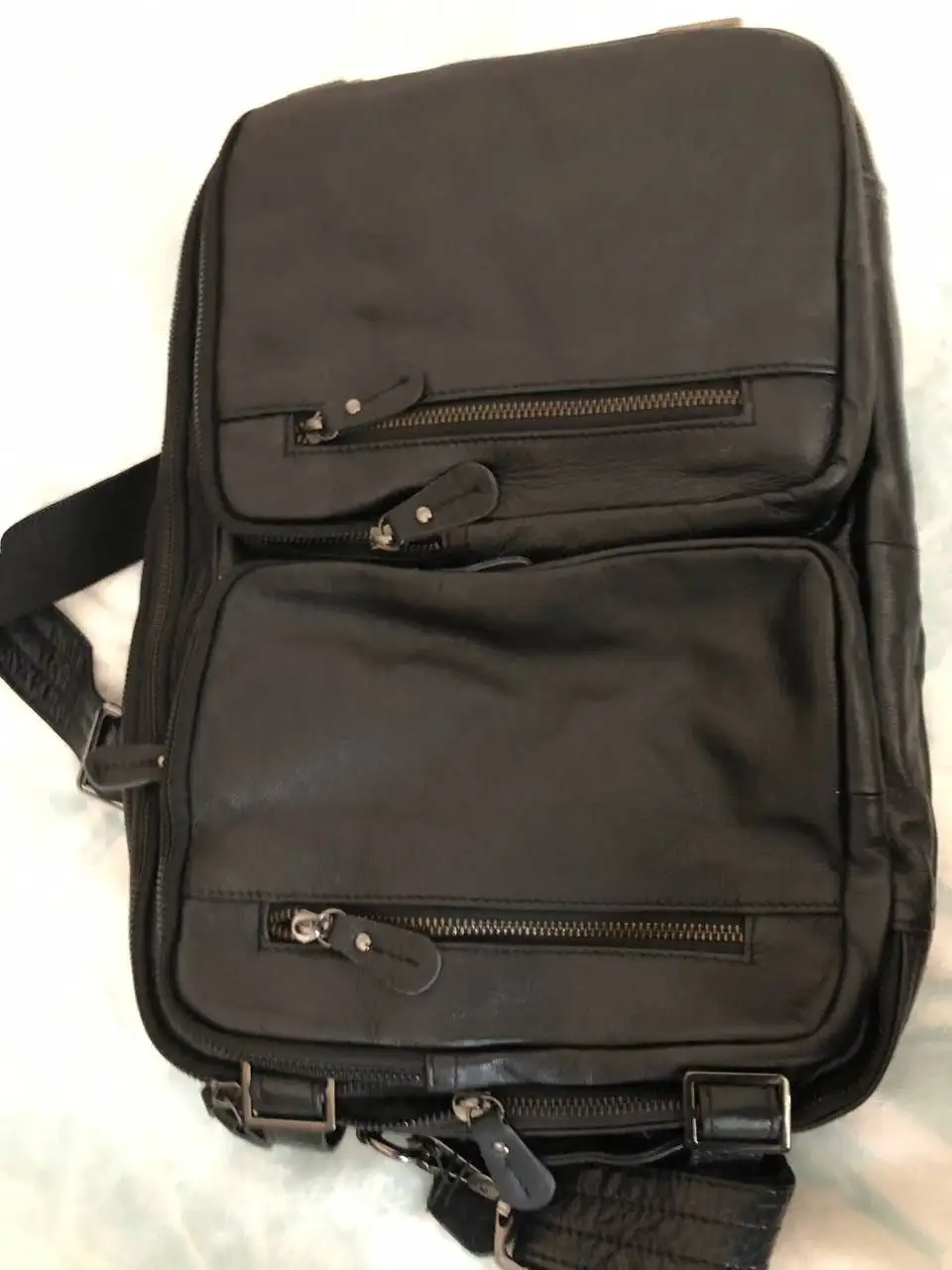 Продам мужскую сумку-трансформер из натуральной кожи - Сумки (Одежда) в Владивосток