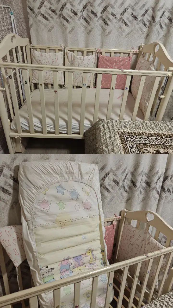 Продажа детской кроватки маятник - Мебель (Товары для детей) в Владивосток