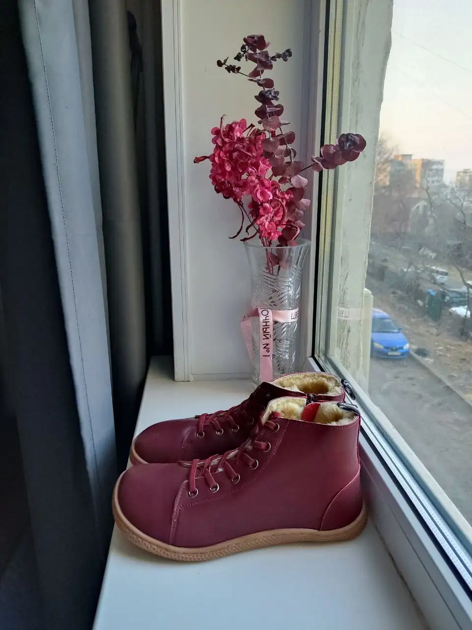 Босоногие ботинки женские зимние с мехом - Обувь (Одежда) в Владивосток