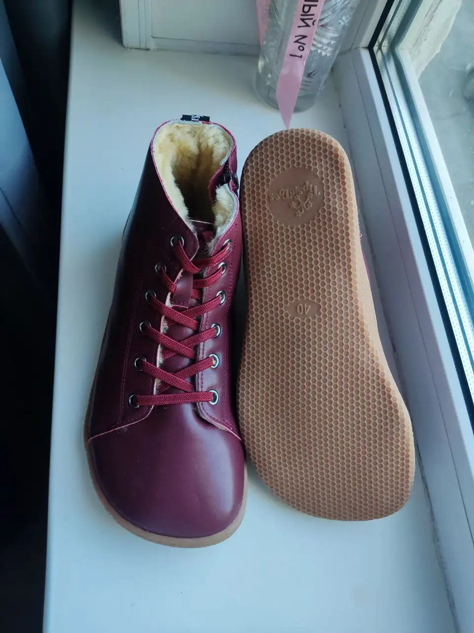 Босоногие ботинки женские зимние с мехом - Обувь (Одежда) в Владивосток